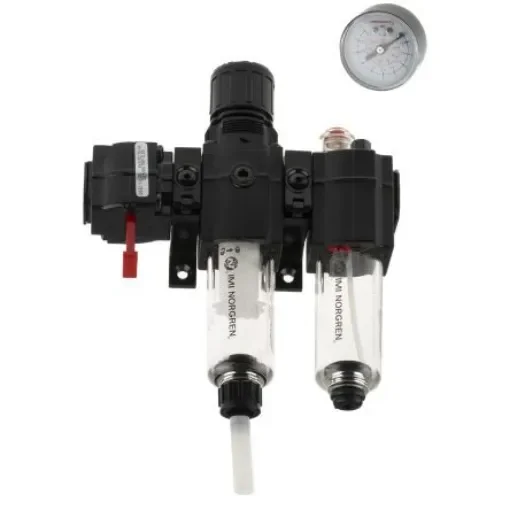 Norgren G 3/8 FRL, Semi Automatic Drain, 40µm Filtration Size - Without Pressure Gauge - BL72-301G product image