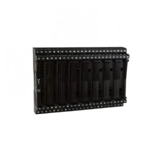 JM CONCEPT Terminal Block, 8-Way, 50mA, 14 AWG Wire, Screw Terminal Termination - BL08BLV product image