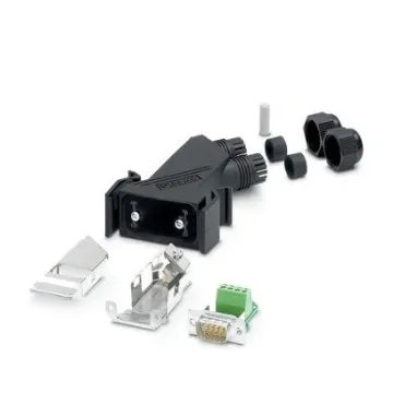 Phoenix Contact VS 9 Way Angled Screw D-sub Connector Plug - 1405523 product image