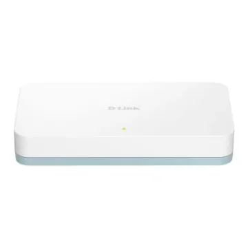 D-Link 8-Port Gigabit Unmanaged Desktop Switch, Unmanaged 8 Port Gigabit Switch, EU - DGS-1008D/E product image