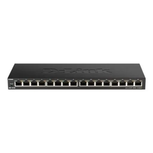 D-Link 16-Port Gigabit Unmanaged Switch, Unmanaged 16 Port Gigabit Switch, EU - DGS-1016S/E product image