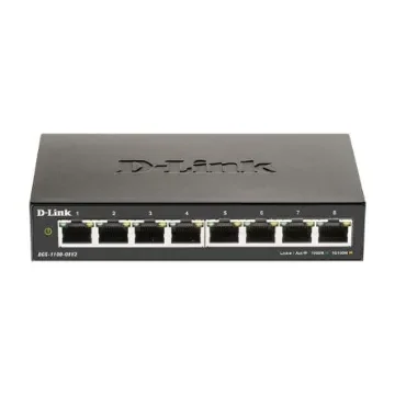 D-Link 8-Port Gigabit Smart Managed Switch, Smart 8 Port Smart Switch, EU - DGS-1100-08V2/E product image