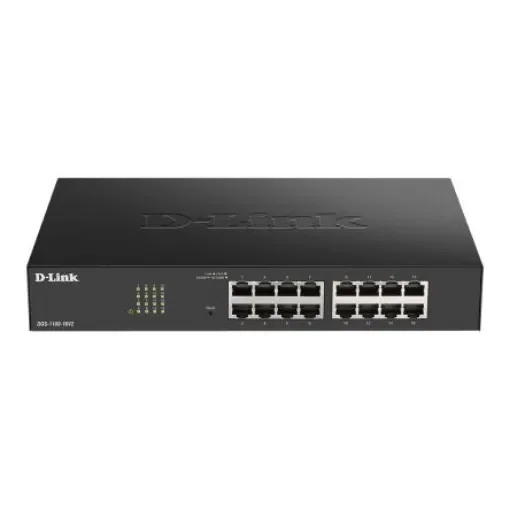 D-Link 16-Port Gigabit Smart Managed Switch, Smart 16 Port Smart Switch, EU - DGS-1100-16V2/E product image