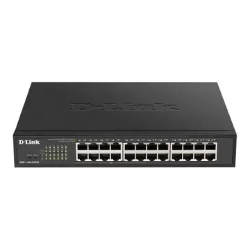 D-Link 24-Port Gigabit Smart Managed PoE Switch, Smart 24 Port Smart Switch With PoE EU - DGS-1100-24PV2/E product image