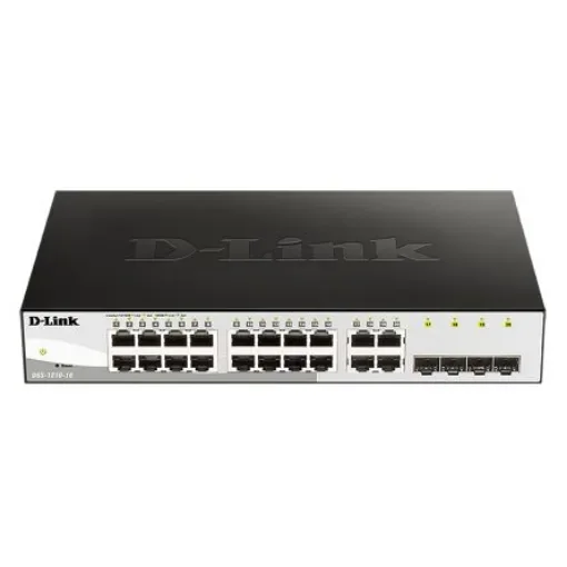 D-Link 20-Port Gigabit Smart Managed Switch, Smart 20 Port Smart Switch, EU - DGS-1210-16/E product image