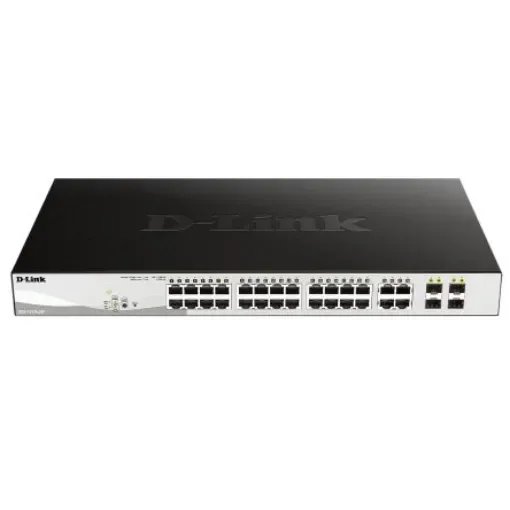 D-Link 28-Port Gigabit Smart Managed PoE Switch, Smart 28 Port Smart Switch With PoE EU - DGS-1210-24P/E product image