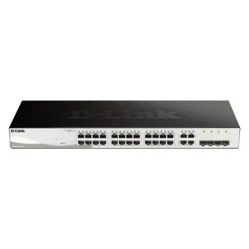 D-Link 28-Port Gigabit Smart Managed Switch, Smart 28 Port Smart Switch, EU - DGS-1210-28/E product image
