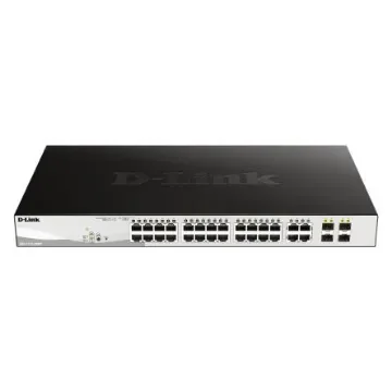 D-Link 28-Port Gigabit Smart Managed Max PoE Switch, Smart 28 Port Smart Switch With PoE EU - DGS-1210-28MP/E product image