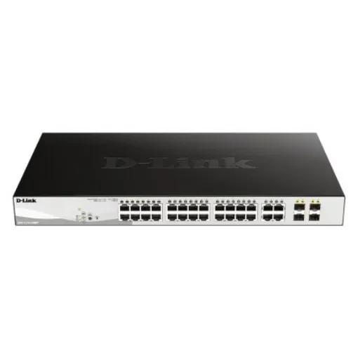 D-Link 28-Port Gigabit Smart Managed Max PoE Switch, Smart 28 Port Smart Switch With PoE EU - DGS-1210-28MP/E product image