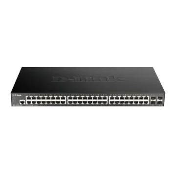 D-Link 52-Port Gigabit Smart Managed Switch with 10G Uplinks, Smart 52 Port Smart Switch, EU - DGS-1250-52X/E product image