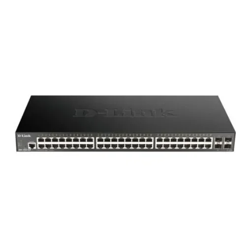 D-Link 52-Port Gigabit Smart Managed Switch with 10G Uplinks, Smart 52 Port Smart Switch, EU - DGS-1250-52X/E product image
