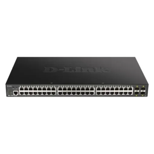 D-Link 52-Port Gigabit Smart Managed Max PoE Switch with 10G Uplinks, Smart 52 Port Smart Switch With PoE EU - DGS-1250-52XMP/E product image