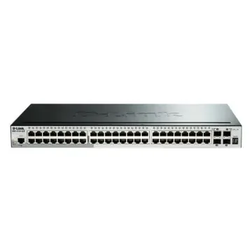 D-Link 52-Port Gigabit Stackable Smart Managed Switch with 10G Uplinks, Smart 52 Port Smart Switch, EU - DGS-1510-52X/E product image