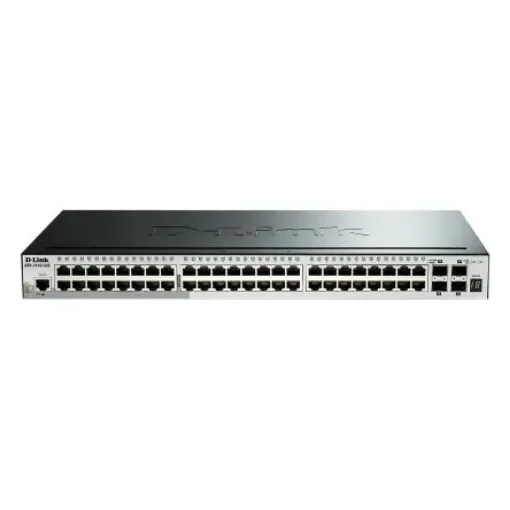 D-Link 52-Port Gigabit Stackable Smart Managed Switch with 10G Uplinks, Smart 52 Port Smart Switch, EU - DGS-1510-52X/E product image