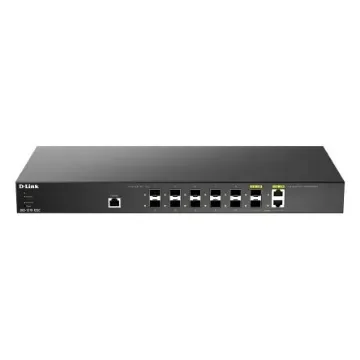 D-Link 12-Port 10G Multi-Gigabit Smart Managed SFP+ Switch, Smart 12 Port Smart Switch, EU - DXS-1210-12SC/E product image