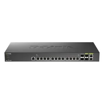 D-Link 16-Port 10G Multi-Gigabit Smart Managed Switch, Smart 16 Port Smart Switch, EU - DXS-1210-16TC/E product image