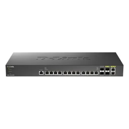 D-Link 16-Port 10G Multi-Gigabit Smart Managed Switch, Smart 16 Port Smart Switch, EU - DXS-1210-16TC/E product image