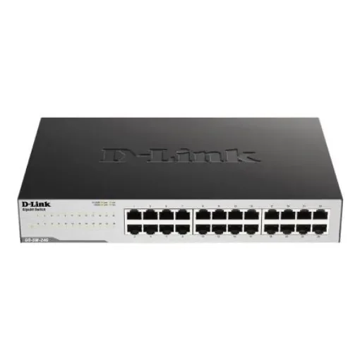 D-Link 24-Port Gigabit Easy Desktop Switch, Unmanaged 24 Port Network Switch, EU - GO-SW-24G/E product image