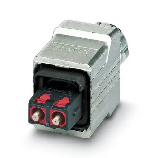 Phoenix Contact, FOC, SCRJ Multimode Fibre Optic Connector, PCF 200/230µm Fibre Size, 2dB Insertion Loss - 1608045 product image