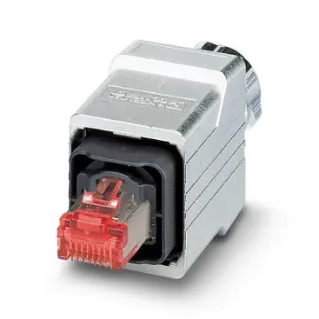 Phoenix Contact VS Series RJ45 Connector, Cat6 Straight 1 Port - 1608113 product image