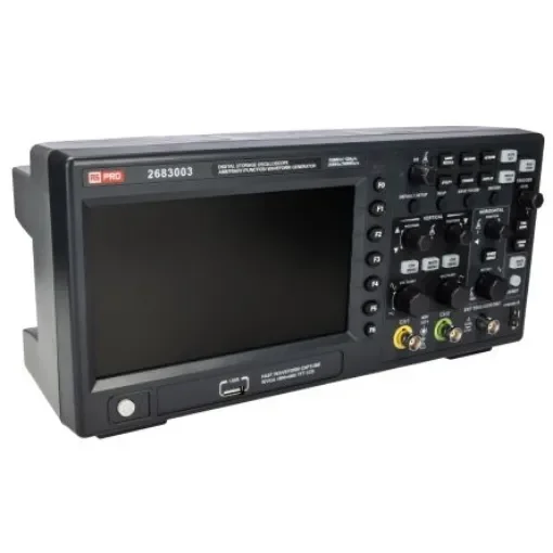 RS PRO, 150MHz Bench Oscilloscope, 2 Analogue Channels - 2683003 product image