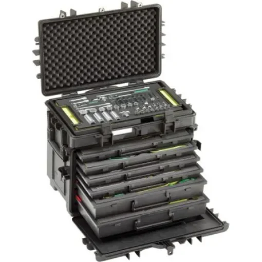 STAHLWILLE 154 Piece Automotive Tool Kit Tool Kit with Trolley - 98814910 product image