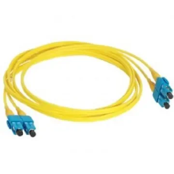 Molex Premise Networks SC to SC Tight Buffer OS1 Single Mode OS2 Fibre Optic Cable, 9/125µm, Yellow, 3m - 180590962 product image