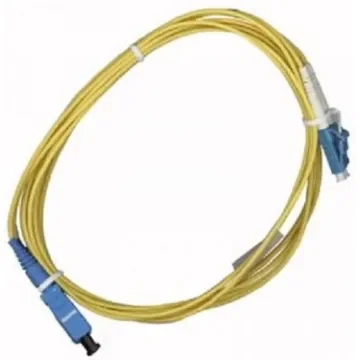 Molex Premise Networks SC to LC Tight Buffer OS1 Single Mode OS2 Fibre Optic Cable, 9/125µm, Yellow, 3m - 180590970 product image