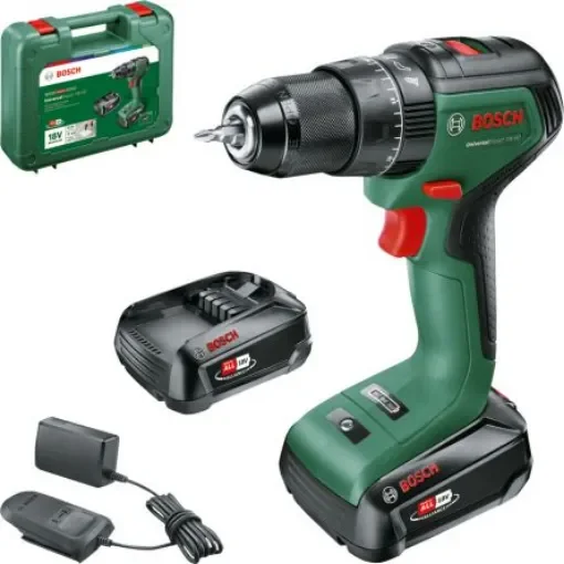 Bosch Keyless 18V Cordless Hammer Drill Li-Ion, UK Plug - 0.603.9D7.170 product image