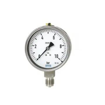 WIKA 1/2 Analogue Pressure Gauge 6bar Bottom Entry 100mm Outside Diameter - 48775619 product image