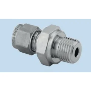 WIKA CPK-AD Series Straight Fitting, M6 to NPT 1/8 Male, Threaded Connection Style, CPK-AD - 48675595 product image