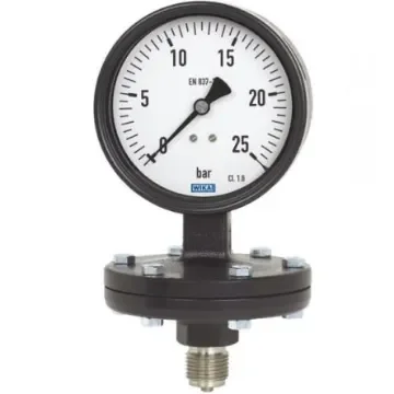WIKA DN 50 Analogue Pressure Gauge 25bar Bottom Entry 100mm Outside Diameter - 48713929 product image