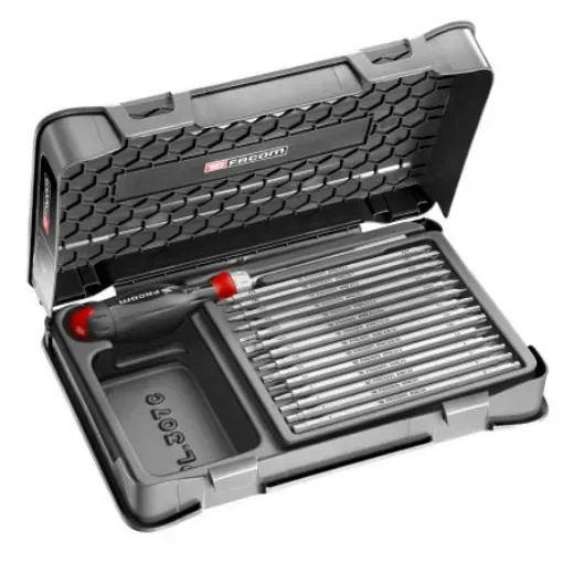 Facom Screwdriver Bit Set 16 Pieces, Hexagon, Phillips, Pozidriv, Slotted, Torx - ATCL.2A15 product image