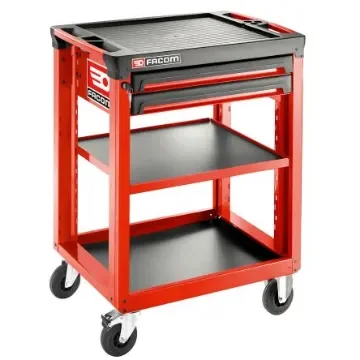 Facom 2 Drawer Polypropylene with Fiber Wheeled Tool Trolley - ROLL.UC3S2DM3 product image