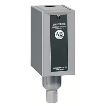 Allen Bradley 836 Series Series Pressure Switch, 2.5psi Min, 300psi Max, Adjustable Differential Reading - 836-C7A product image