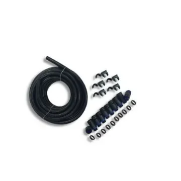 Flexicon Straight Connector, Conduit Fitting, 28mm Nominal Size, M25, Nylon, Black - FPEN-CP28B product image