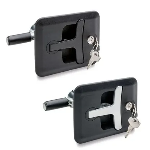 Elesa Polyamide Lockable Compression Latch, 128 x 116 x 75mm - 421504 product image
