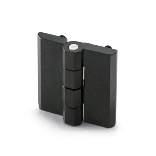 Elesa Zinc Alloy Butt Hinge with a Fixed Pin, Screw Fixing, 60mm x 60mm x 15mm - 428721 product image