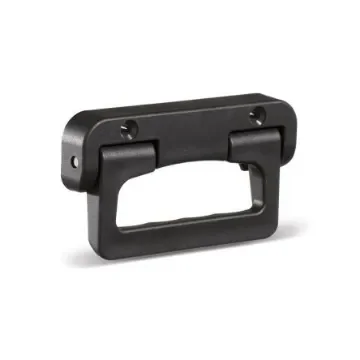 Elesa Matt Black PA Handle 74 mm Height, 20mm Width, 135mm Length - 43801 product image