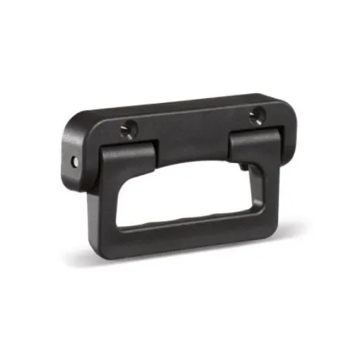 Elesa Matt Black PA Handle 74 mm Height, 20mm Width, 135mm Length - 43801 product image