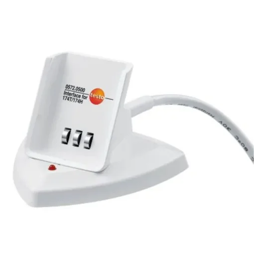 Testo USB Interface for Use with Programming and Readout of the Loggers Testo 174T and Testo 174H - 0572 0500 product image