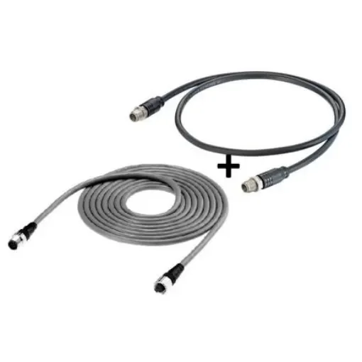 Omron Straight Female 5 way M12 to Straight Male 5 way M12 Sensor Actuator Cable, 20m - F39-JG20B product image