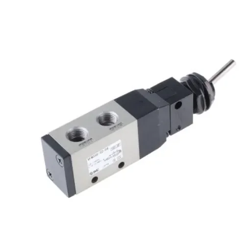 SMC Toggle Lever 5/2 Pneumatic Manual Control Valve VFM300 Series, Rc 1/4, 1/4in, III B - VFM350-02-08 product image
