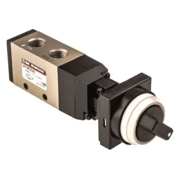 SMC Twist Selector 5/2 Pneumatic Manual Control Valve VFM300 Series, Rc 1/4, 1/4in, III B - VFM350-02-34B product image