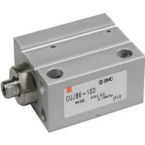 SMC Pneumatic Piston Rod Cylinder - CUJ Series, 8mm Bore, 8mm Stroke, CUJ Series, Double Acting - CDUJB8-8D product image