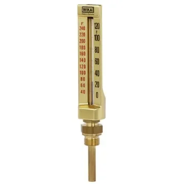 WIKA Panel Mount Glass Thermometer, 160 °C max - 3900738 product image