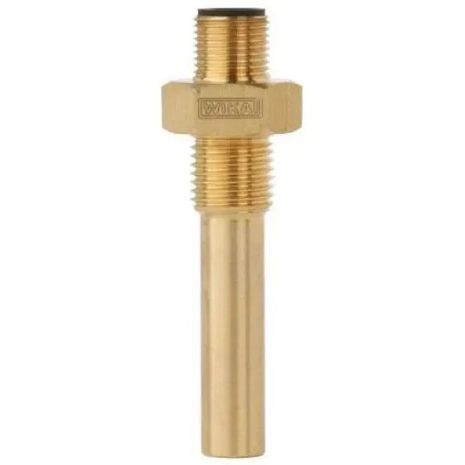 WIKA Bi-Metallic Thermostat, Opens at 130°C, Closes at -40°C, 100°C Max, NC, Automatic Reset, Threaded - 14341597 product image