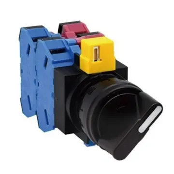 Idec Knob Selector Switch - (2NO - 1NC) 22.3mm Cutout Diameter 3 Positions - HW1S-3JT21N1 product image