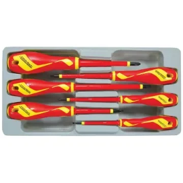 Teng Tools Slotted Insulated Screwdriver Set, 6-Piece - MDV906N product image