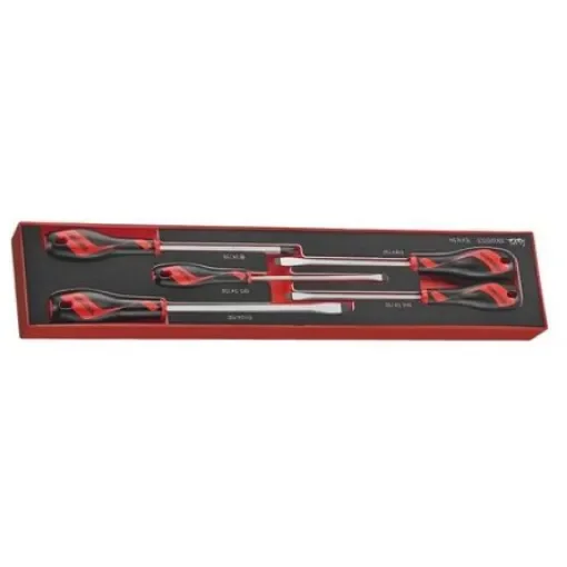 Teng Tools Slotted Screwdriver Set, 5-Piece - TEX915N product image